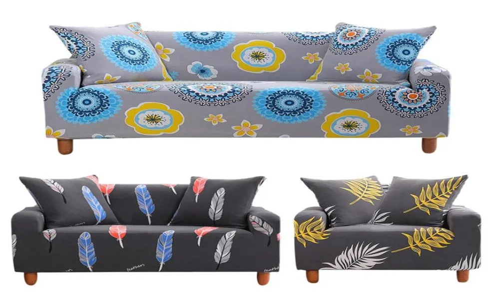 Cover di divano stampato Copertura di divano divano copertura di divani in tessuto allungato per divani forza elastica tutto inclusivo copertura completa4386318