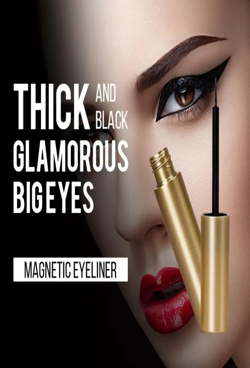 Magnetic Eyeliner waterproof Fast dying Classic black Magnetic False Eyelash grafting tools Strong attraction No discoloration eye6220150