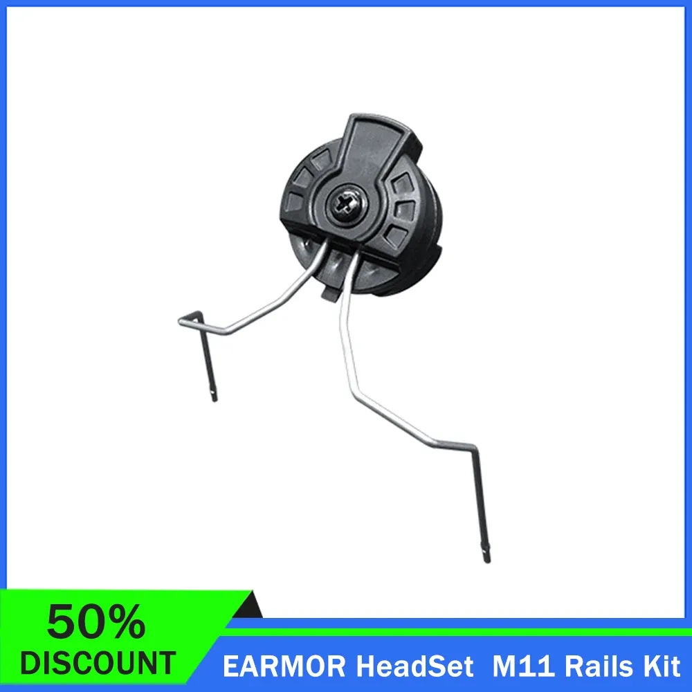 Protettore in stock Earmor Aufferte M11 Adattatore Adattatore Kit Adattatore per cuffie tattiche per accessori per casco dell'adattatore per arco
