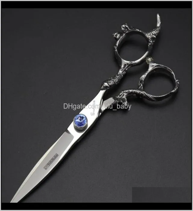 Hair Scissors Cutting Tools 6 Inch Thinning Set Barber Shop Professional Equipment8328263