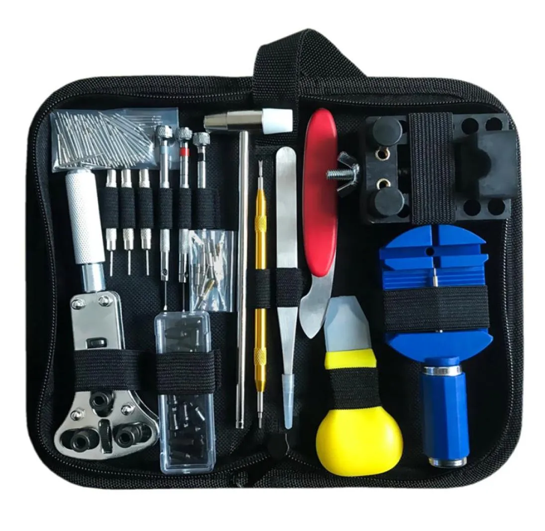 Kit de réparation de montres outils à main Fix Set Réparation 15pcs COMBO DISMANTLE outil Changement de batterie Batterie Open Cover Operation 2687090