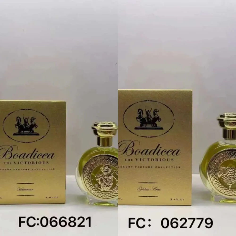 A Fragrância Golden Victorious Boadicéia Hanuman Áries Victorious Valiant Aurica 100ml British Royal Perfume Royal Durading Slorve Natural Parfum Spray Colônia