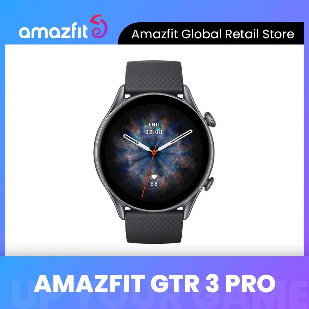 Bekijkt de nieuwe Amazfit GTR 3 Pro GTR3 Pro GTR3 Pro smartwatch Alexa HD AMOLED Display 12 -Day Battery Life Smart Watch voor iOS voor Andriod