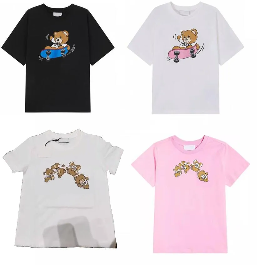 Kid t koszule top tee boy girl t-shirty ubrania nastolatek dziecko krótko rękawowe tee tee swobodne urocze dziewczynki tops moda chłopcy tshirts