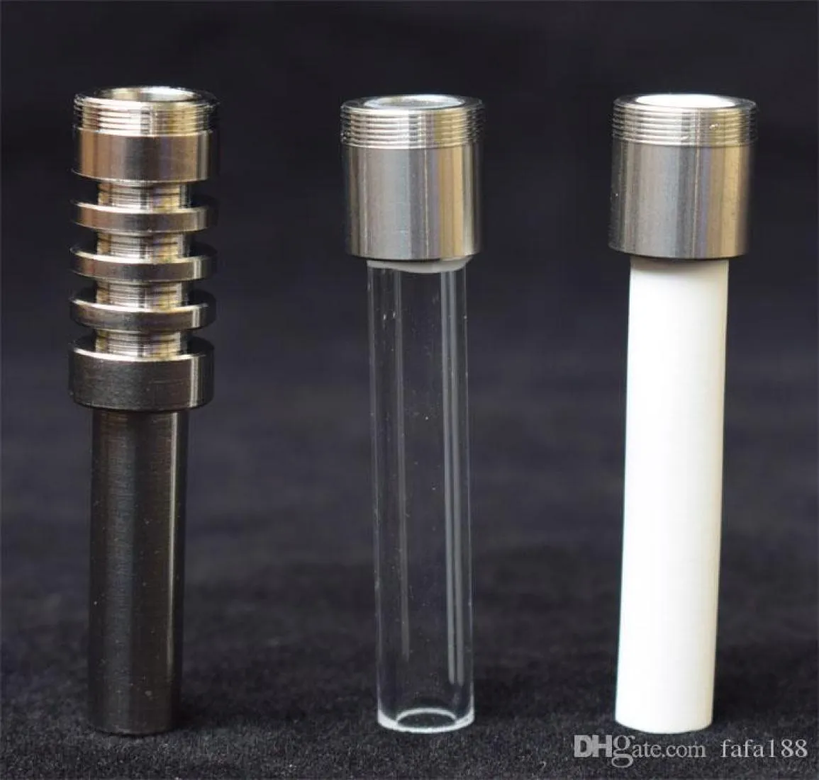 Titan -Quarz -Keramik -Tipps Nägel für Kollektor Vaped Micro NC V4 Kit GR2 Titanium9017195