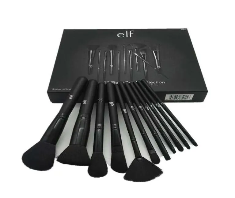 Elf Make -up Pinsel Set Face Creme Power Foundation Pinsel Multipurpose Kosmetische Werkzeugbürsten mit Reta DHL 3950715