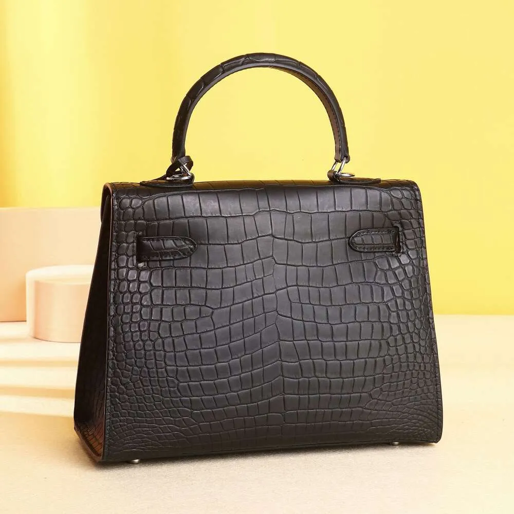 designer keilly bag Misty Crocodile Belly Pattern Womens Handbag Single Shoulder Oblique Straddle Bag Classic end Trend