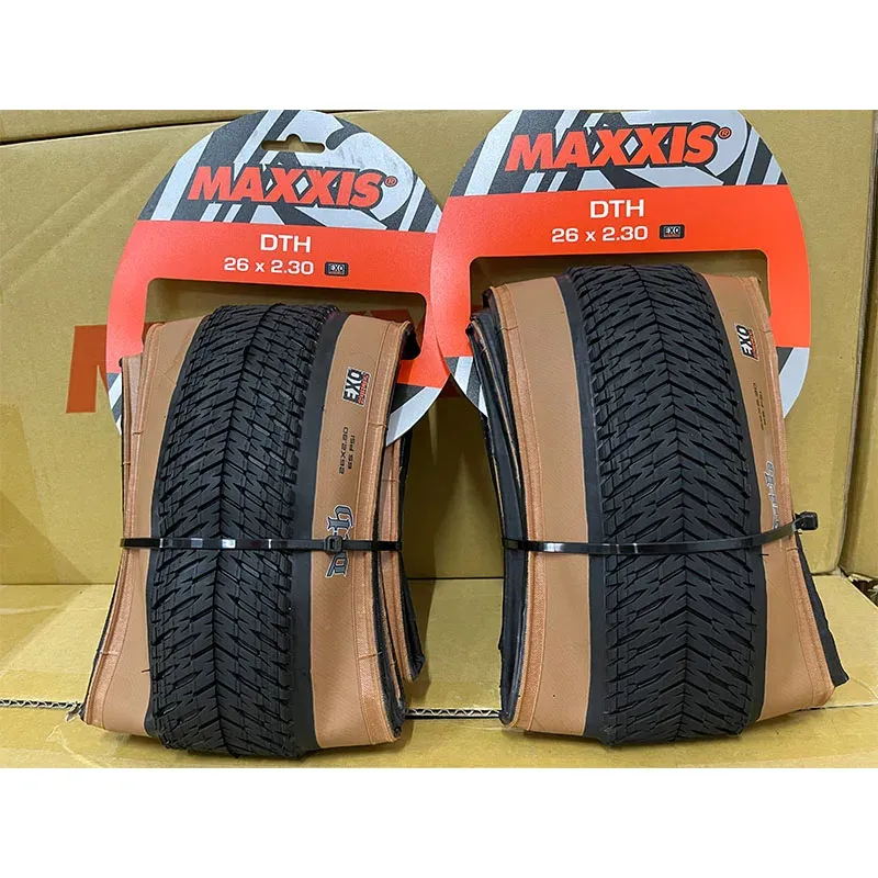 Parts MAXXIS DTH 26 Bicycle Tires M147P 60tip 26X2.15/2.3C MTB Rim Tires 26 Mountain Bike Folding Tires Dirt Jump Tire