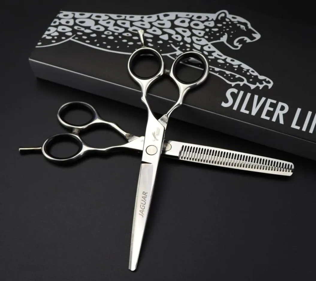 Hair Scissors 55 6065 JAGUAR Professional Hairdressing Thinning Barber Cutting Shears Scissor Tools8889092