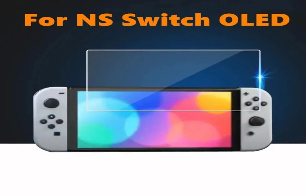 Film de protecteur de l'écran en verre trempé premium pour Nintendo Switch 9H Protection pour Nintend Switch Lite NS pour Switch OLED7331991
