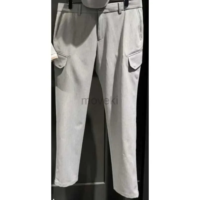 Pantalon masculin vêtements pour hommes pantalons décontractés 2024 printemps d'été Nouveaux sports extérieurs minces rapides minces minces pantalons non pressants D240425