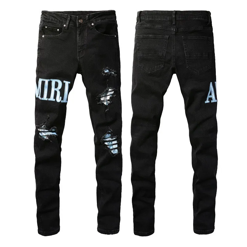 Jeans Männer Jeans Aimis Jeans Ksubi Jeans Designer Jeans zerrissen Jeans Röhren -Jeans Stapel Jeans Hip Hop Jeans Brand Jeans