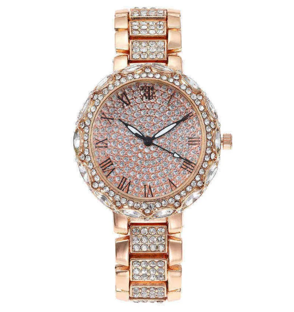 Women039s Watches Roman Pattern Fashion Diamond Stared Star Lady039s Watch Quartz Women039s Watch 2207225841356