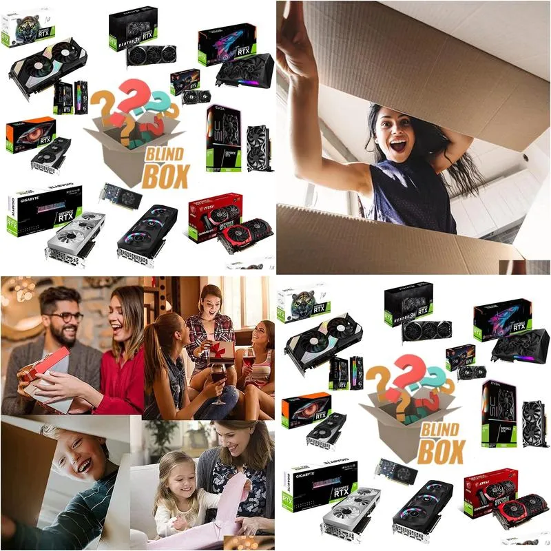 Cartes graphiques Appareils intelligents Cameras Gamepads Lucky Mystery Boxes Digital Electronics Elecphones Accessoires de téléphone portable-hg78d5 Drop del Otnfm