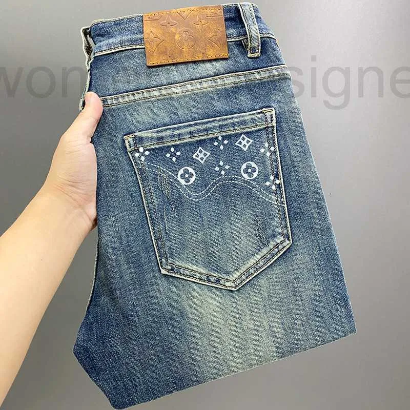 Mens Jeans Designer High quality jeans for men in spring and summer straight fit slim fit and slightly elastic comfortable for men NUWC