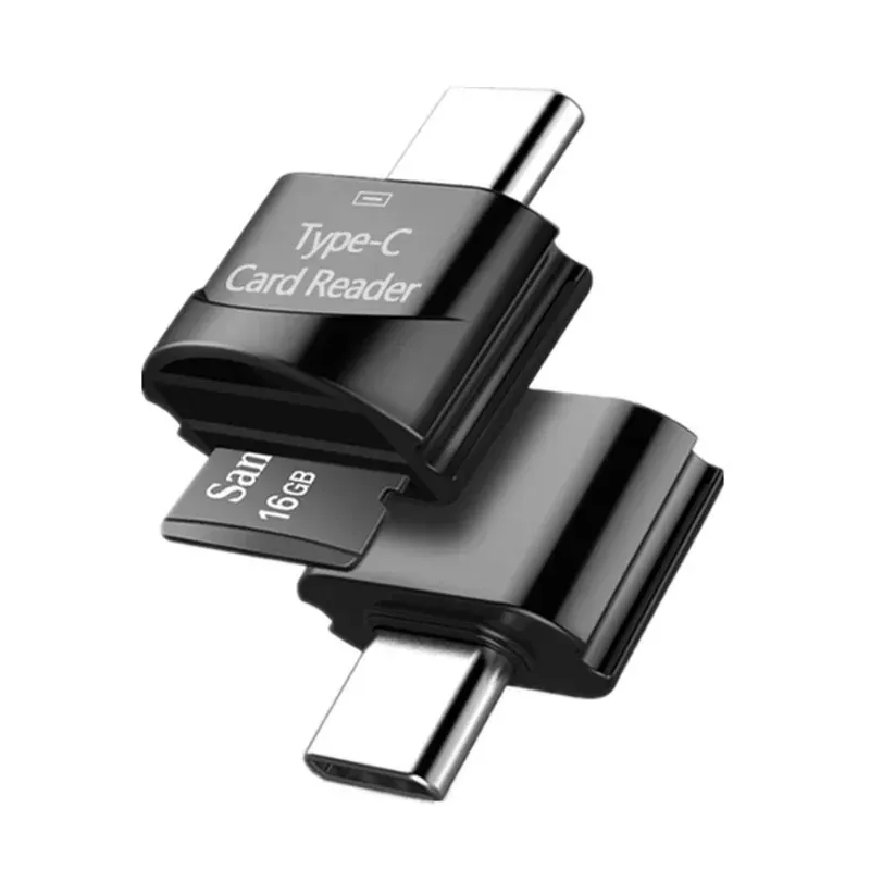 2024 Karta Micro-SD czytnika kart TF do mikro USB Typ Karta pamięci adaptera OTG do USB C Duża prędkość dla MacBooka Xiaomi Samsungfor Micro-SD OTG Adapter