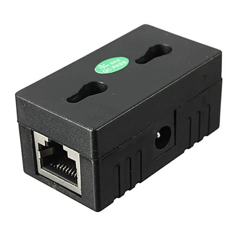 Anpwoo 10/100 MBP pasywny Poe DC Power Over Ethernet RJ-45 Adapter Wall Montaż do wtryskiwacza dla sieci IP LAN Network 