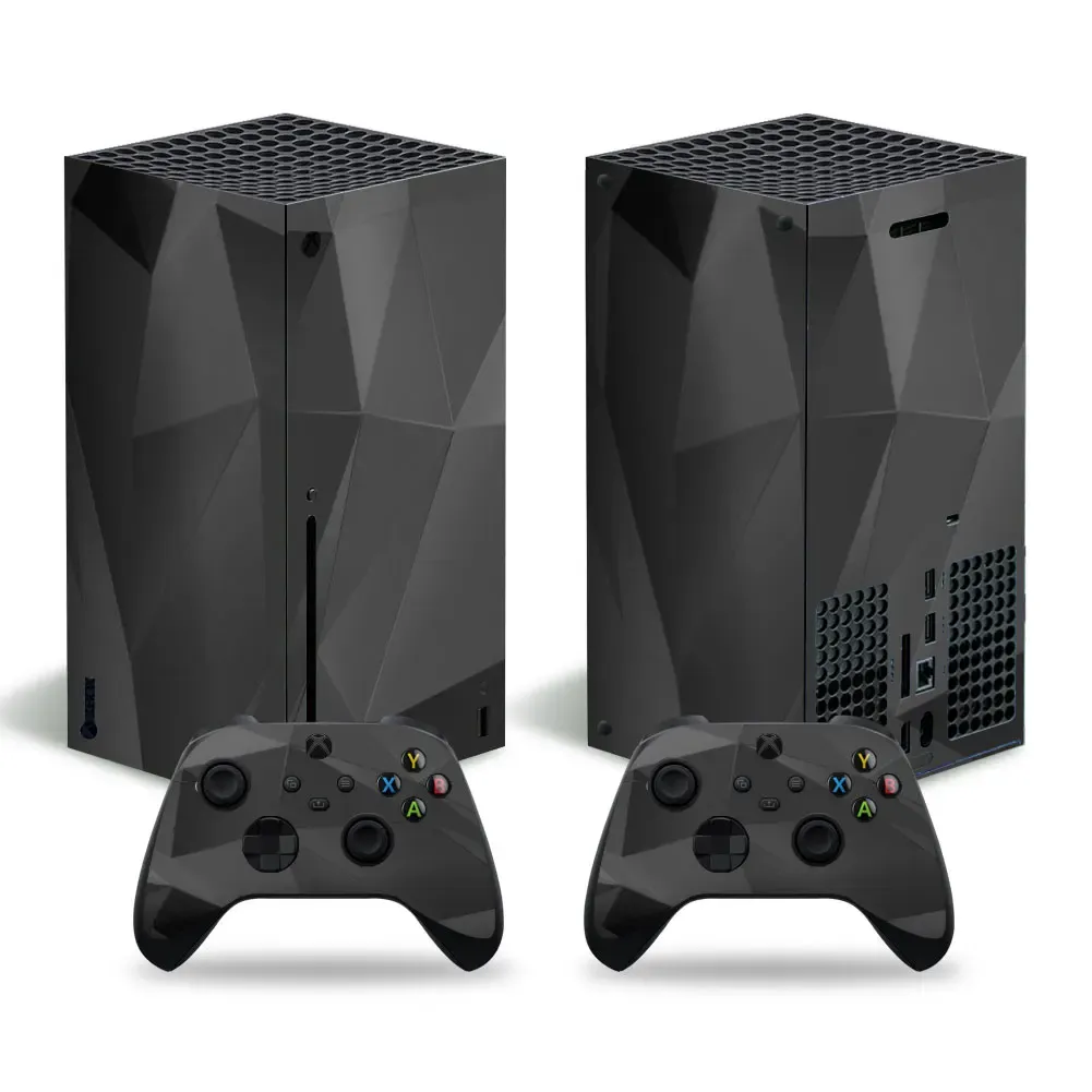 Klistermärken 3699 Xbox Series X Skin Sticker Decal Cover XSX Skin Console and 2 Controllers Skin Sticker Vinyl XboxSeriesX