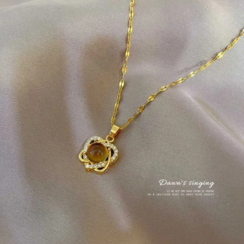 Náhrdelník s Davidem a hvězdou ve tvaru srdce, měnící barvu, snímání teploty, krystalové přívěsky, náhrdelníky z nerezové oceli, šperky_voghion.com