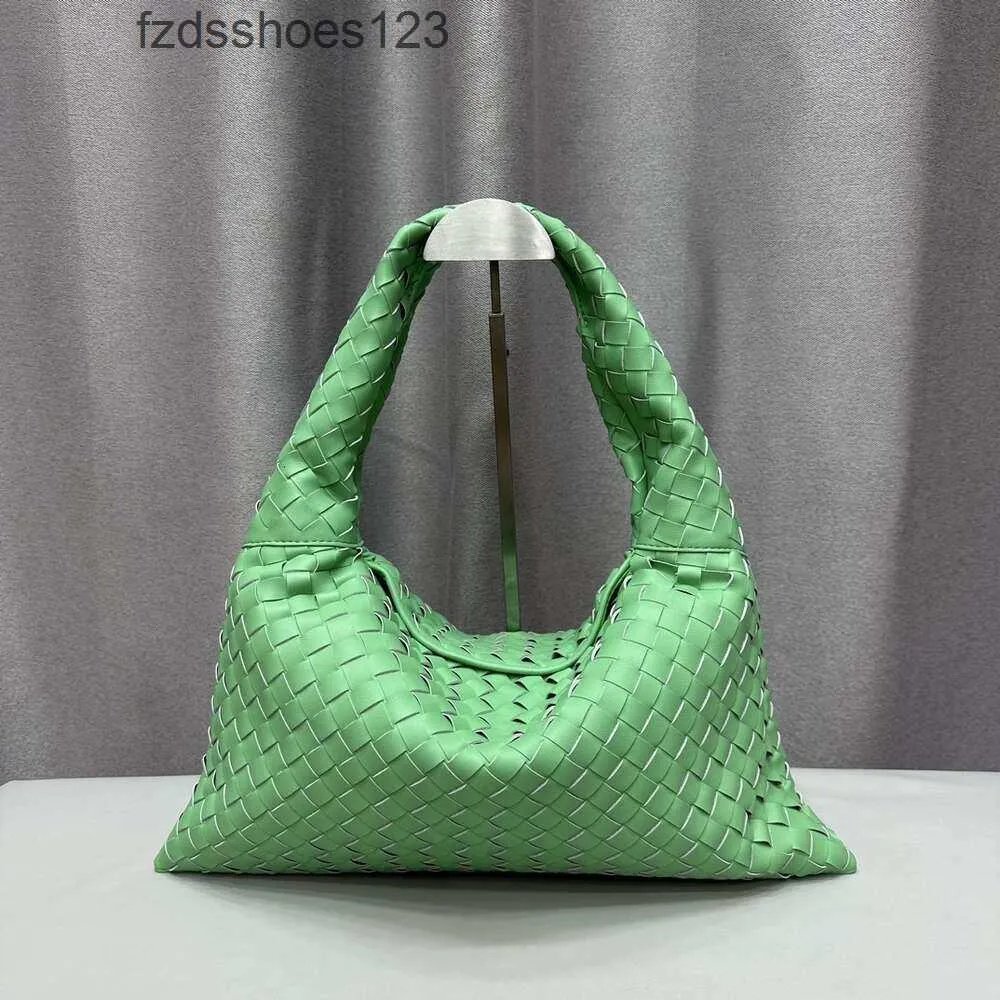 Echte Schokoladen -Tasche Schulterinnen Frauen Taschen Taschen Leder Handtasche große Totes Bottegaas Venetas Farbgelenk Hop Unterarm Lady Kapazität Echtes Jodie 571a