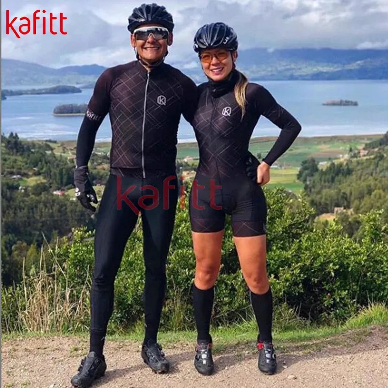 Kafitt damer cykel bär kortärmad kostym jumpsuit mountainbike fitness sporttröja macaquinho ropa maillot ciclismo 240422