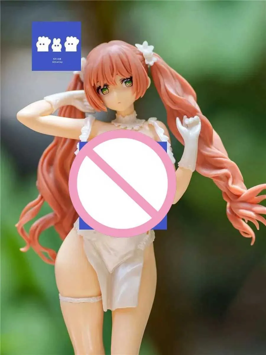 Action Toy Figures 25cm Alphamax SkyTube Japanese Sexy Girl Nure Megami Mataro PVC Anime Action Figur Toy Vuxna Collection Model 18+ dockgåvor Y240425BQJD