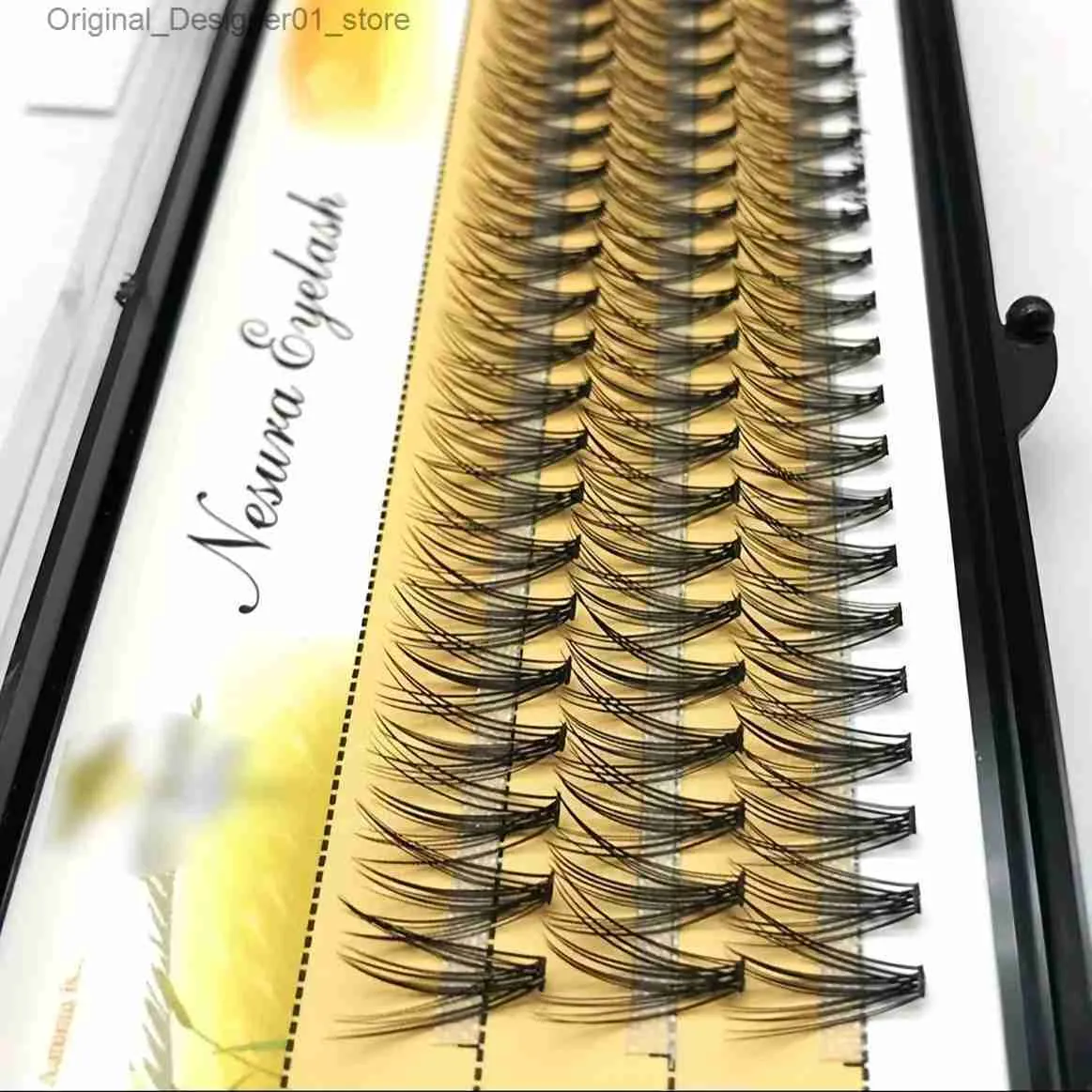 False Eyelashes 1 box (60 clusters) 10D/20D 0.07C 8/9/10/11/12/13/14MM eyelash extension cluster single cluster false eyelash makeup product Q240425