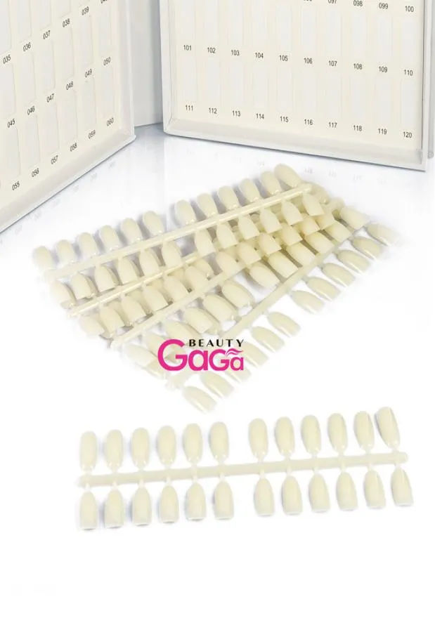 BeautyGaga Supply Gel Gel Disploy Tips Натуральный цвет.