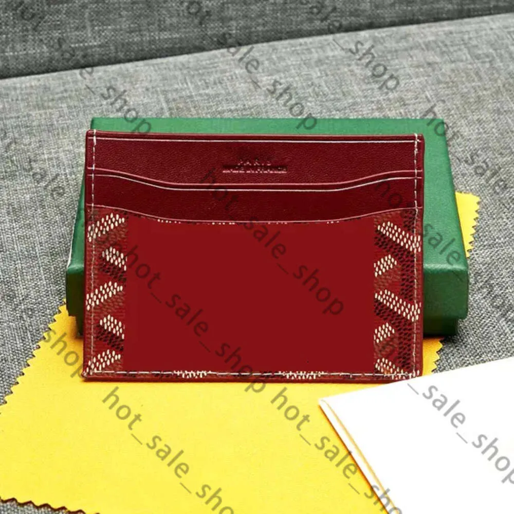 Projektant portfel Wysokiej jakości podwórze Slim Mini Card Holder Men's Card Holder z modną i modne torby na karty są łatwe do dopasowania 844