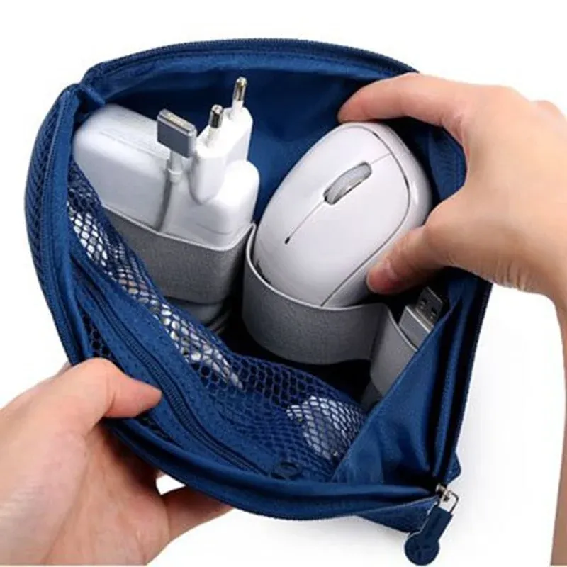 Väskor rese tillbehör kabelpåse bärbar digital USB elektronisk organisator gadget fall rese mobiltelefon ladda mobil laddare hållare