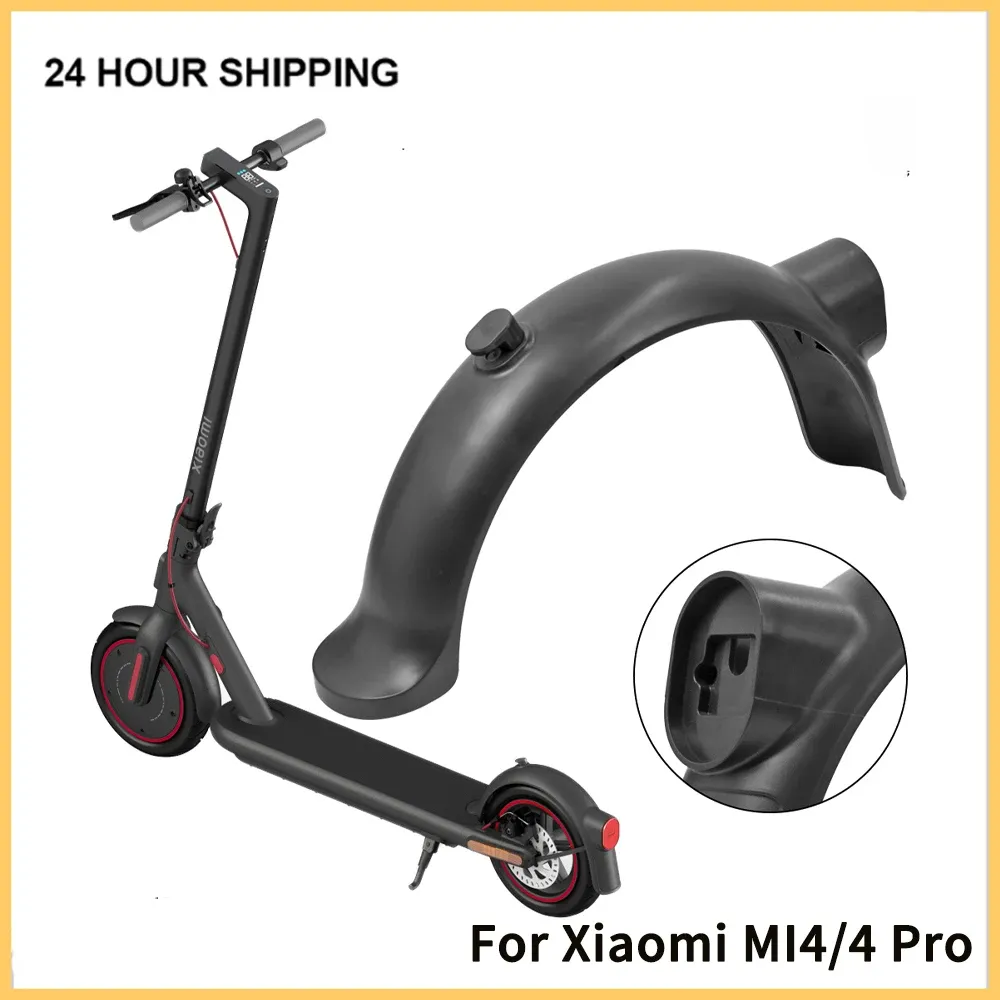 Scooters achter spatbord spatbord modderbeschermer voor Xiaomi Mi Electric Scooter 4 Pro Skateboard Tyre Splash Fender Brake Taillight Lamp