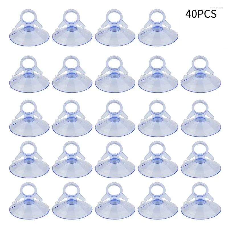 Tableau de table 40pcs 45 mm de champignon tête de tête transparente