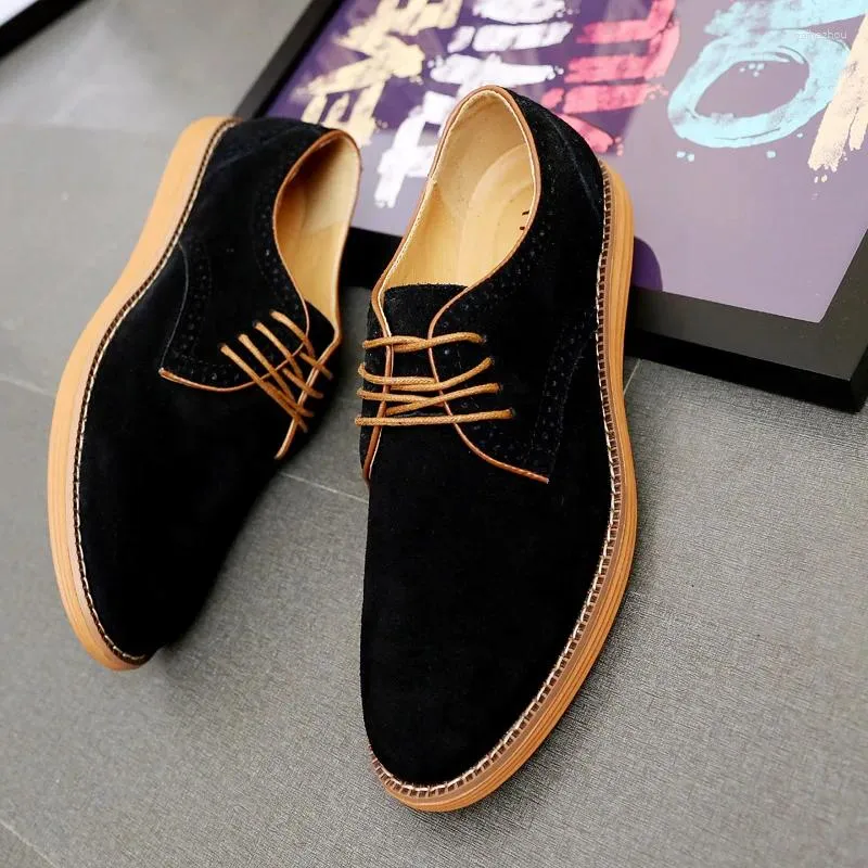 Casual Shoes Men Business Formal Korean Fashion