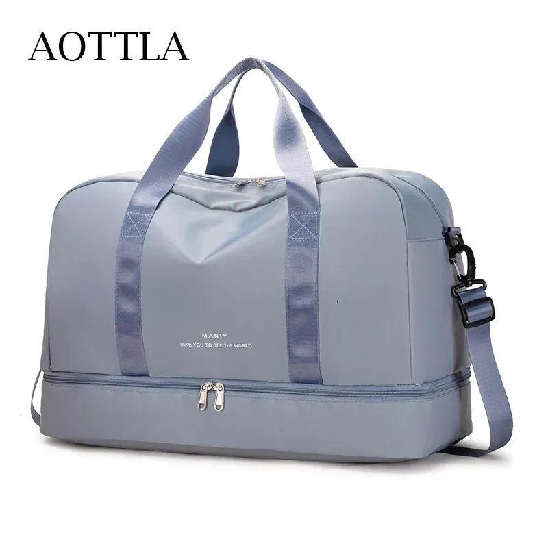 AOTTLA Bags For Women Handbag Nylon Luggage Crossbody Bag Mens Travel Casual Ladies Fashion Shoulder 240419