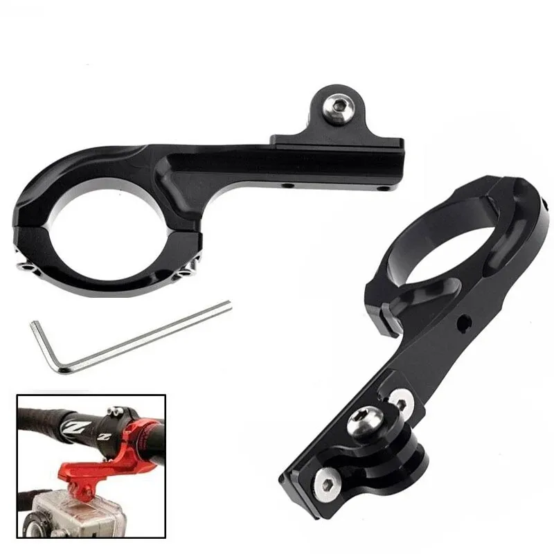 Accessories Aluminum Bike Bicycle Motorcycle Handlebar Mount Holder for Gopro HERO11 10 9 8 7 6 5 4 3/2/1 HD Camera Accessories