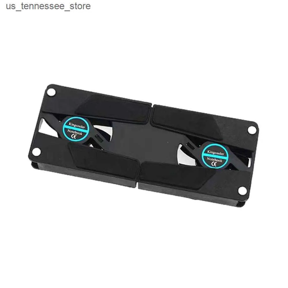 Laptop Cooling Pads New Rotatable USB Fan Cooling Pad 2 Fans Cooler Notebook Cooler Computer Fan Stand Holder Black for Laptop Notebook Peripherals J241125