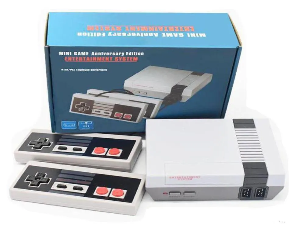 Nieuwe aankomst Mini TV kan 620 500 Game Console Video Handheld opslaan voor NES Games -consoles met retailboxs DHL5964913