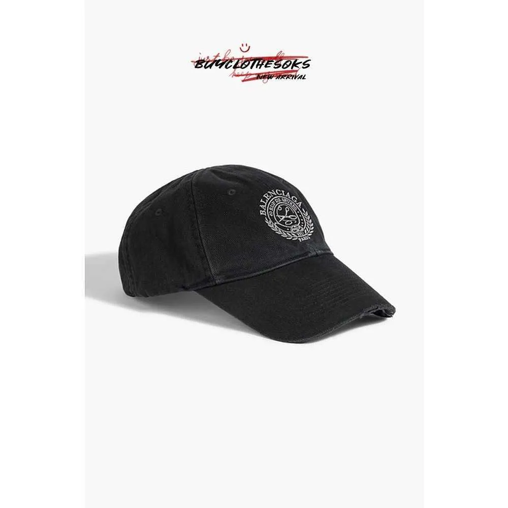 Luxury Designer Brand Cap with Logo Trendy Mens Bordado Codão de Baseball Hat 697755414b8 Moda Hip Hop Casual Unissex Caps por atacado