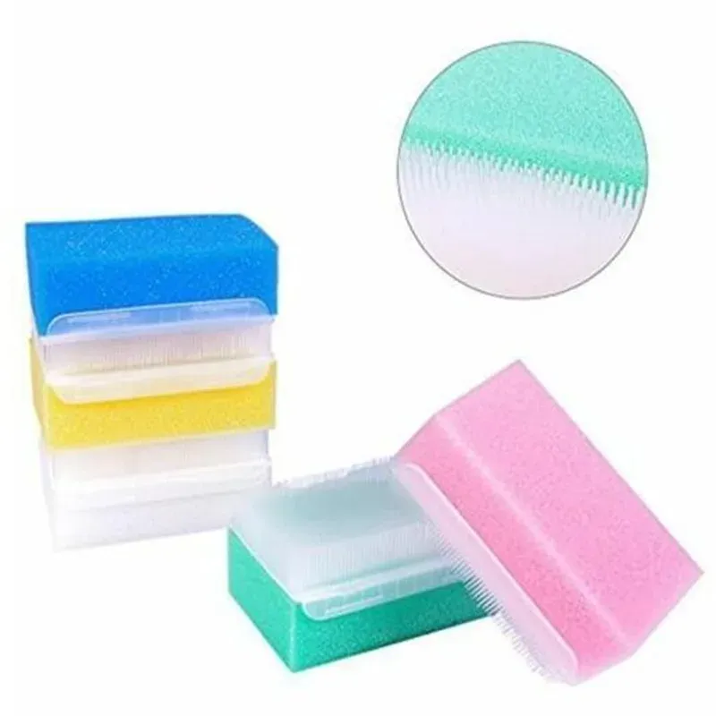 Prodotto 5 pezzi/confezione per bambini spazzola sensoriale bagno per bagno spugna spazzola chirurgica per la pulizia del pennello sterile scrub spazzola
