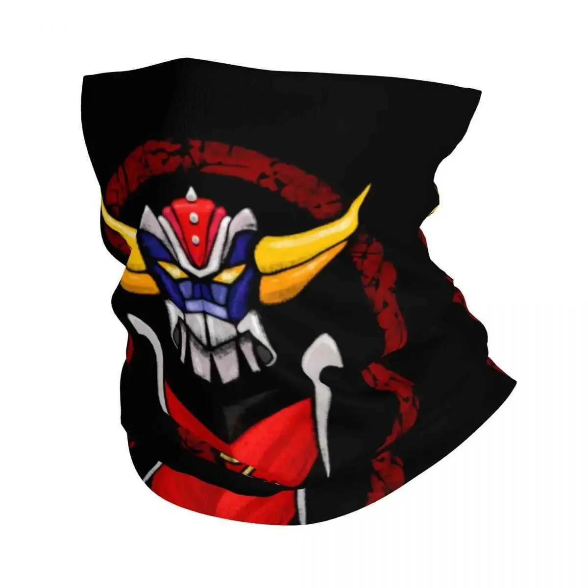 Moda yüz maskeleri boyun gaiter ufo robot grendizer goldorak manga bandana boyun örtü baskılı balaclavas sarar faresi sıcak bisiklet sürme erkekler için adul y240425fdrp