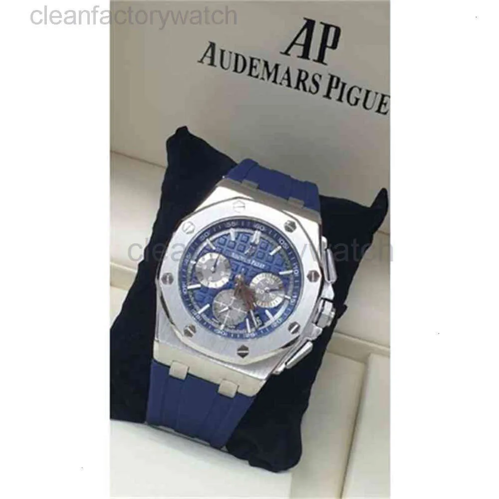 Piquet Audemar Audemar Watch for Men CleanFactory Mechanical Watches Pełna automatyczna data Funtion Gwarancja Enjin Dobra wysokiej jakości szwajcarska marka sportowa