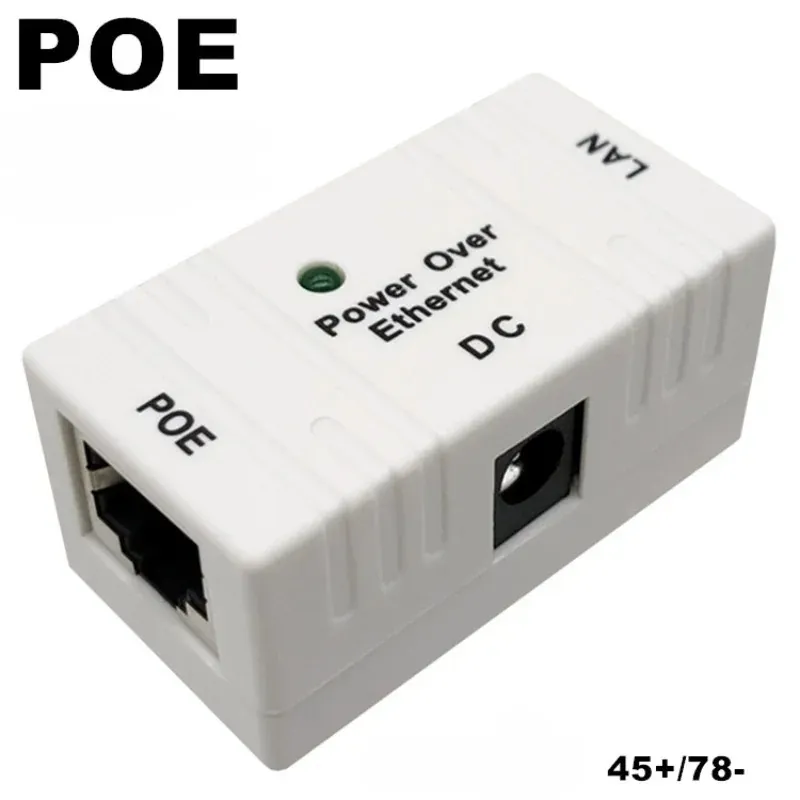 /LOT10/100 MBP PASIVE POE DC ETHERNET RJ45 POE Injectorスプリッターアダプター用IPカメラネットワークCCTV Accesory