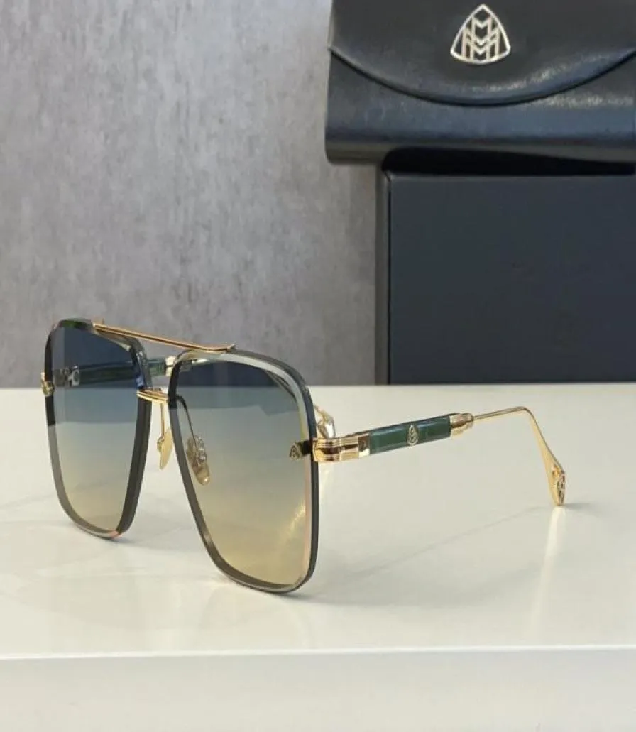 Top Mayba The Gen I Original de alta qualidade designer óculos de sol para homens famosos moda de luxo de luxo de luxo
