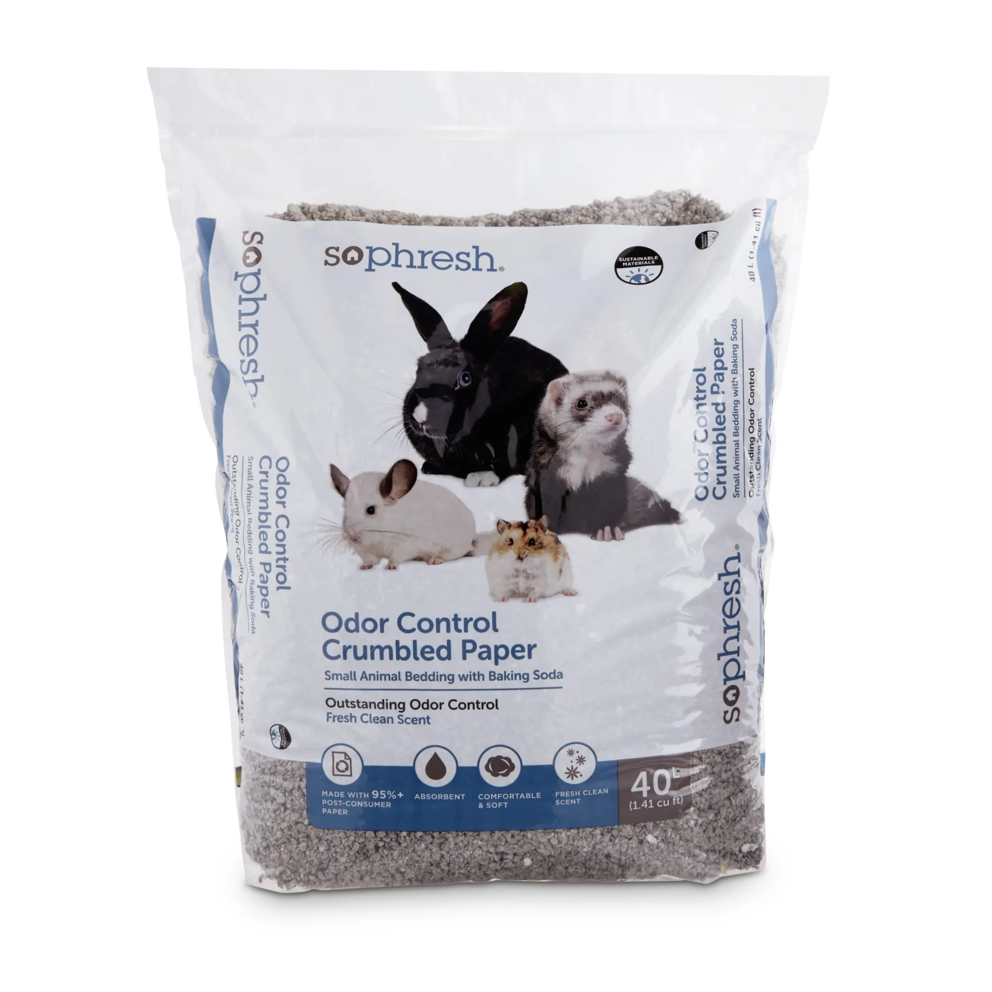 So Phresh Odor Control Small Animal Bedding Litter Paper Bedding