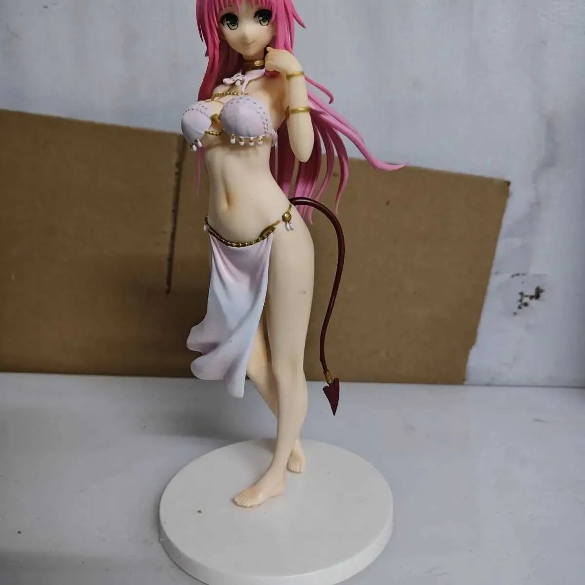 Action Toy Figures NSFW AMAKUNI Hobby Japon à Love-Ru Darkness Lala Satalin Devuke 1/7 PVC Figure Figure Toy Collection adulte Modèle de poupée Gift Y240425Unxv