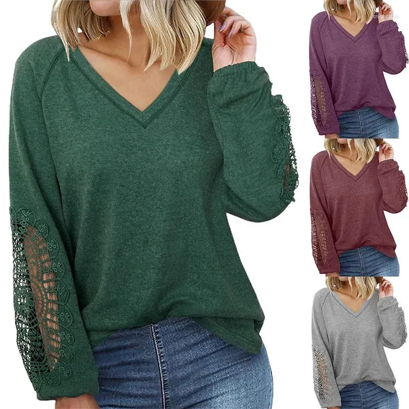 Women's T Shirts 2024 Autumn Cotton Fashion Women Casual Long Sleeve T-shirt Loose Tops Female Tees Clothes Blusa 23266