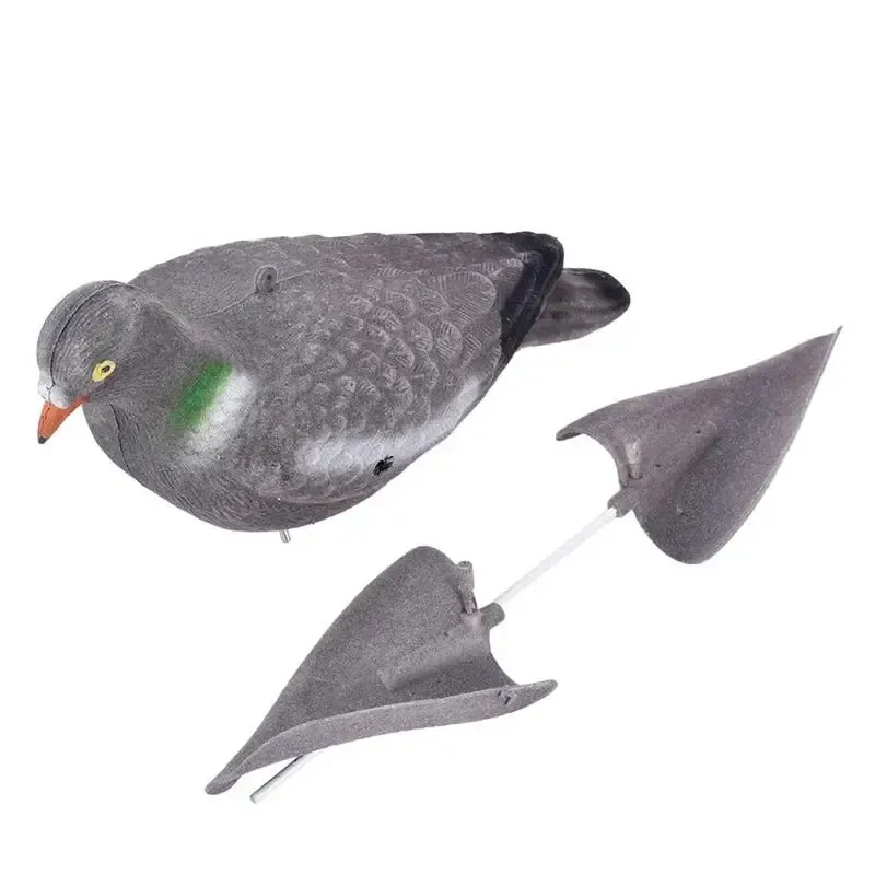 Decoy Outdoor Hunting Decoy Pigeon Decoys Realistic Fake Pigeons Decoy Hunting Trap Pigeons Motion Decoy With Wings Hunting Tools