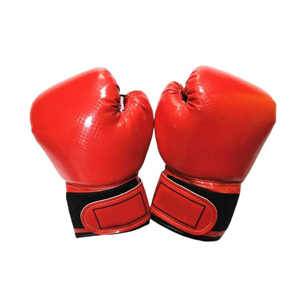 Luvas de boxe de engrenagem protetora Crianças Luvas de textura sólidas Liberem protetores para amigáveis para a pele Treinamento Exercício Boxe 240424