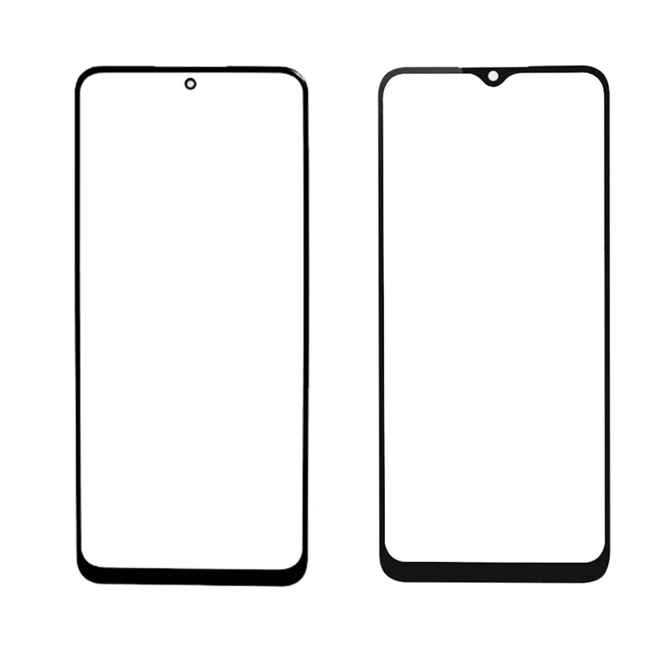 Panel 5PCS Frontglas+OCA -Klebstoff für Xiaomi Redmi 12 12C Hinweis 12 Pro LCD -Touchsbildschirm -Lens Reparatur