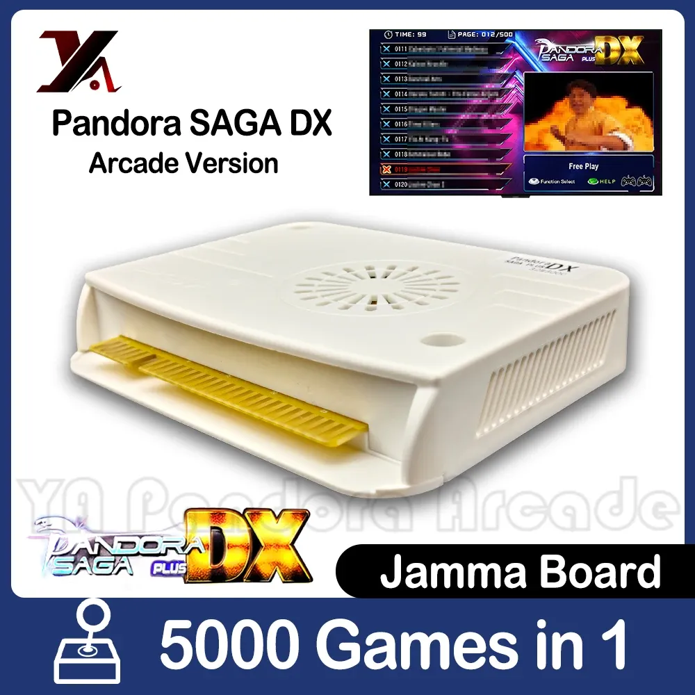 Games 5000 In 1 Pandora Saga DX en Saga CX Box Game Console Jamma Support Diy Kit Joystick Cabinet CRT VGA CGA HDM Arcade Board